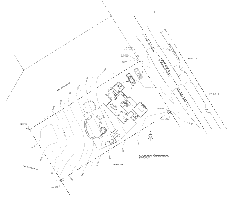 CONCEPTO DE CASA DE PLAYA LOCALIZACIÓN GENERAL